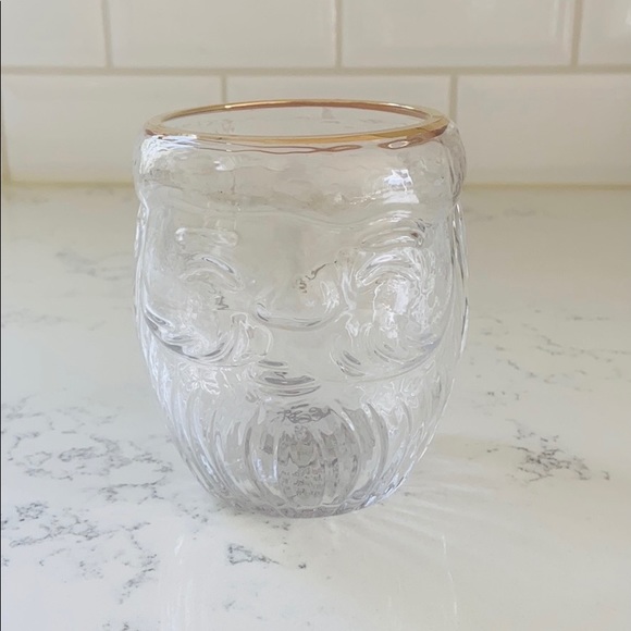 Anthropologie Santa Claus North Pole Juice Glass - Picture 5 of 16